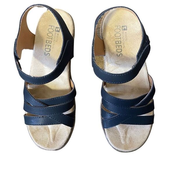 WHITE MOUNTAIN Conquer Women's Platform Sandal,  Adjustable strap, Size 5 - Picture 4 of 10